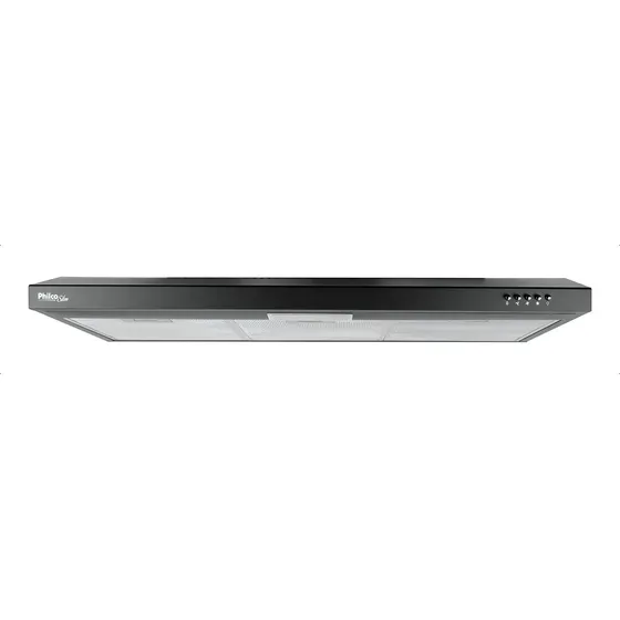 Depurador e Exaustor Philco Pdr90p Slim 90cm 3 Velocidades Cor Preto