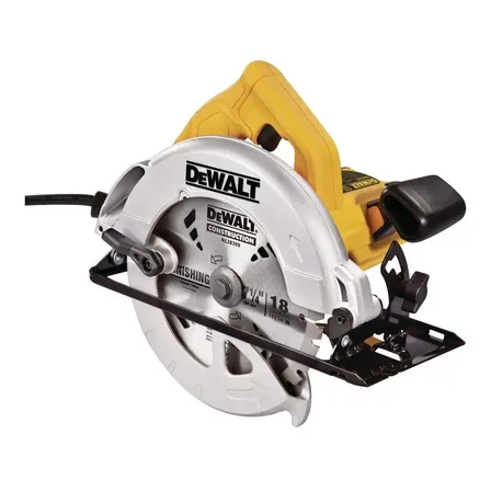 Serra Circular 7-1/4 Dewalt Modelo Dwe560 Disco De 24 Dentes Potência De 1400w Amarelo 127v