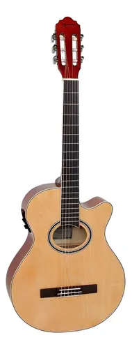 Violão clássico Giannini Performance GNF-1D CEQ para destros natural gloss fosco