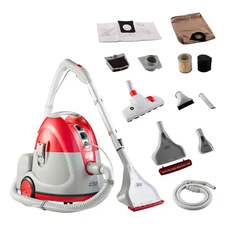 Extratora De Sujeira Wap Multi Cleaner 1400w 185 Mbar 60 Hz Cor Vermelho/Cinza