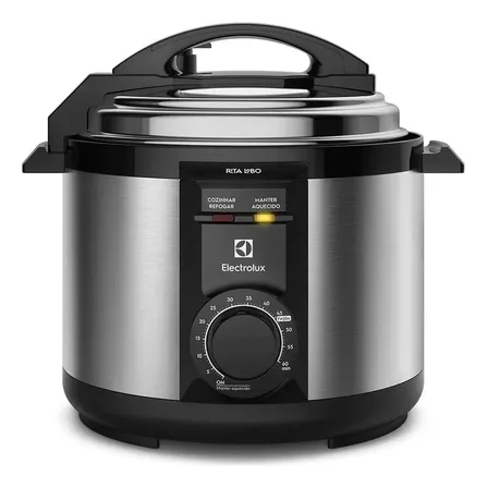 Panela Elétrica De Pressão Pce20 Inox 5 Litros Electrolux Frequência 60 Hz Cor Inox E Preto Aço Escovado 220v
