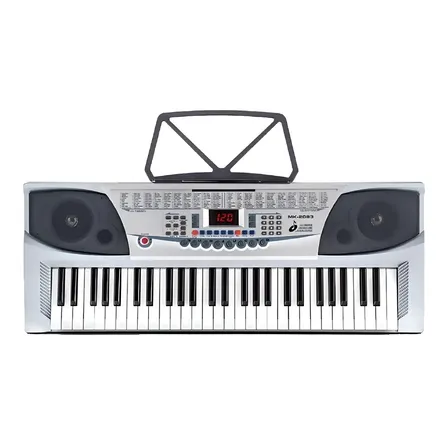 Teclado musical Meike MK-2083 54 teclas branco