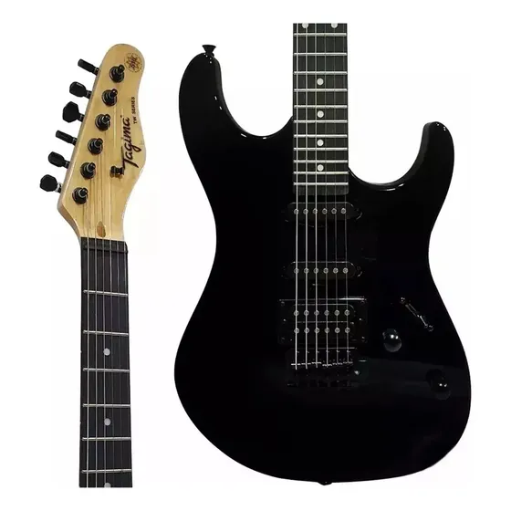 Guitarra Elétrica Tagima TW Series TG-510 Stratocaster Tília Preta