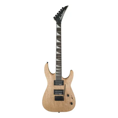 Guitarra elétrica Jackson JS Series JS22 DKA dinky de adoro o nascimento 2018 natural oil glitter com diapasão de amaranto