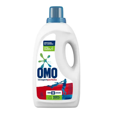 Sabão Líquido Omo Lavagem Perfeita 3l