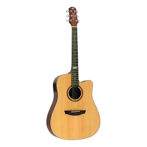 Violão eletroacústica Strinberg Black Sd200c para Destros Cor Natural Satin