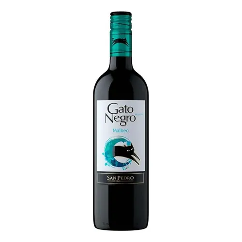 Gato Negro Malbec vinho tinto argentino San Pedro 750ml
