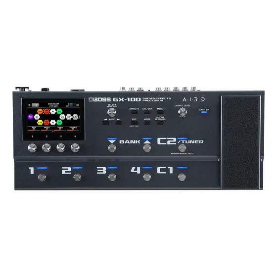 Pedal de efeito Boss Guitar Effects Processor GX-100 preto