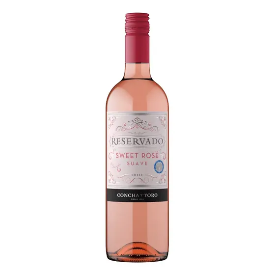 Vinho Chileno Rosé Doce Concha Y Toro Reservado Sweet 750ml