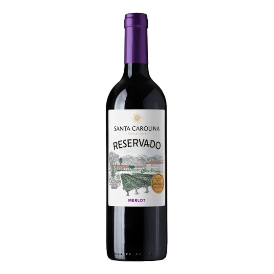 Vinho Chileno - Santa Carolina - Reservado - Merlot - Tinto - 750ml