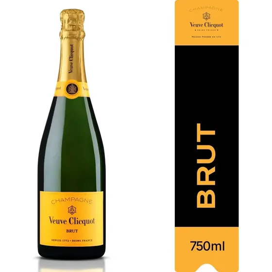 Champan Francês Branco Brut Veuve Clicquot 750ml