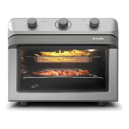 Air Forno Elétrico Mueller 35l Prata Com Função Fryer Mfb35g