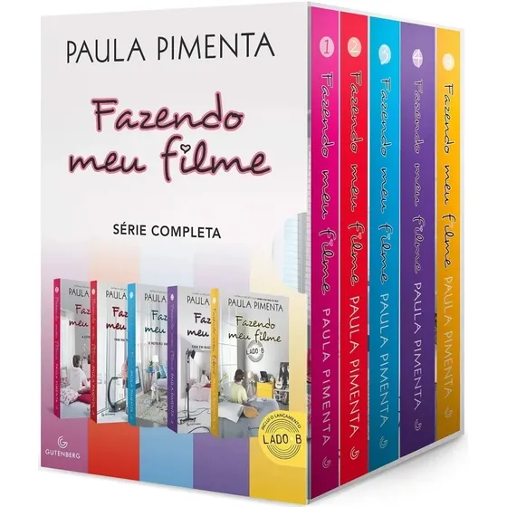 Box - Série Fazendo Meu Filme - Pimenta, Paula - Grupo Autêntica - Capa Mole
