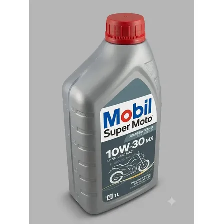 Óleo Mobil Moto 4T 10W30 Semi Sintético Lubrificante Motor