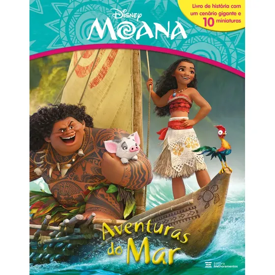 Moana - Aventuras Do Mar- Melhoramentos
