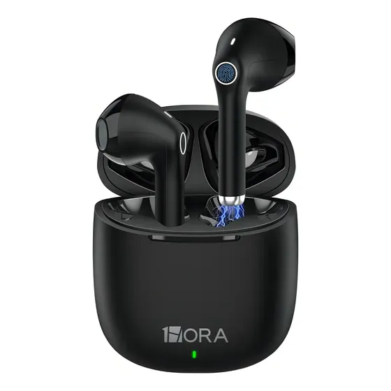 Fone de ouvido Bluetooth 5.3 Sem Fio 1HORA AUT201 Intra auricular confortável Com Microfone