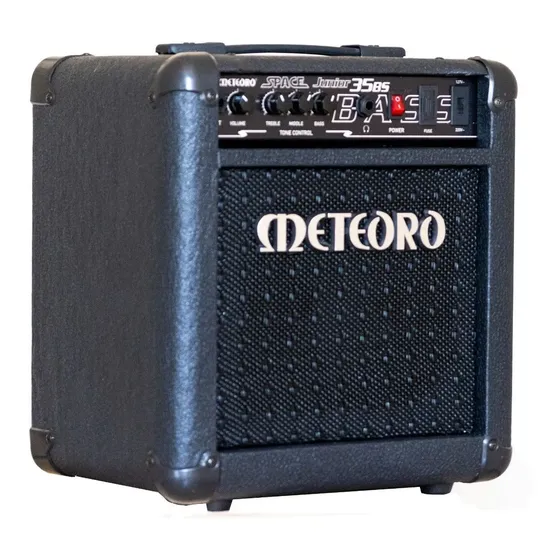 Cubo Amplificador Contra-baixo Meteoro Space Júnior 35bs 35w Cor Preto 127/220v