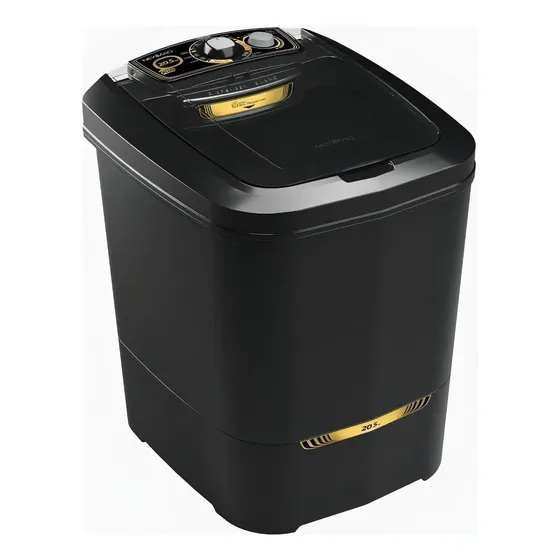 Máquina de lavar semi-automática Newmaq hasta 20.5kg - preto