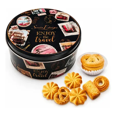 Biscoito Amanteigado Butter Cookies Lata Santa Edwiges 150g