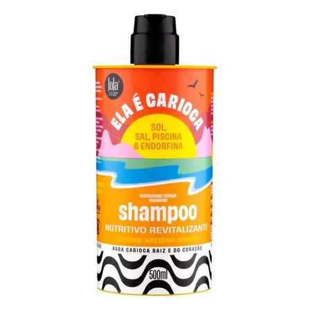 Shampoo Nutritivo Ela É Carioca 500ml - Lola From Rio