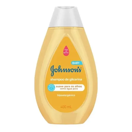 Shampoo Para Bebê Johnson's Baby De Glicerina, 400ml