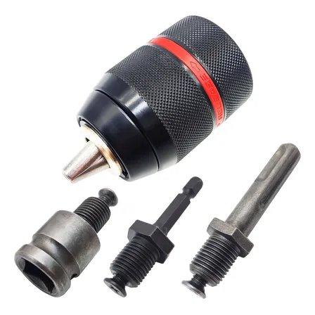 4pc Mandril Aperto Rápido 13mm Ferro 1/2 Para Dewalt 1 Linha