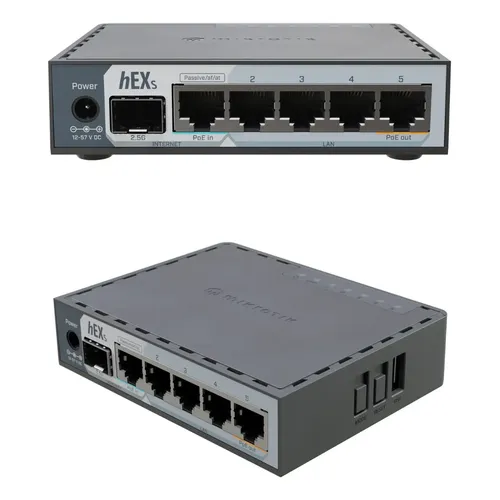 Roteador Mikrotik Gigabit Hex S E60iugs Substitui Rb760igs