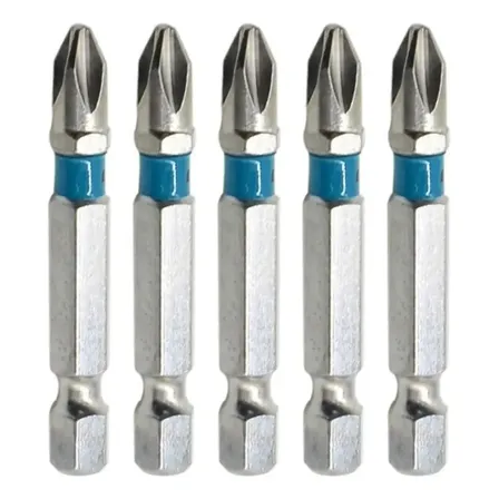 Ponta Bits 5 Peças Ph2 50mm Ponteira Magnética Parafusadeira