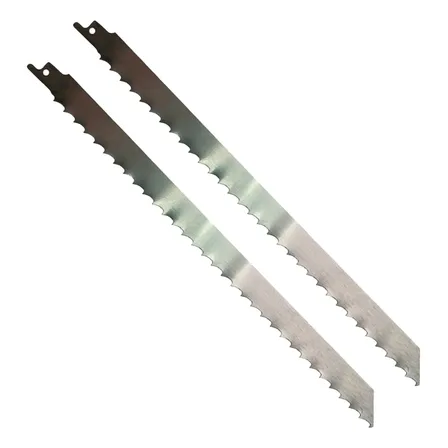 Kit 2 Lâminas Inox 3/7dpi 30cm Serra Sabre Carne