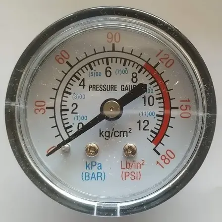 Manômetro Maior Compressor Ar Pressure Wind 8.2 25l 2hp