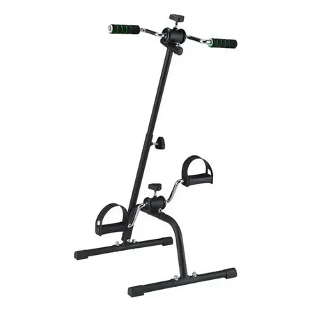 Mini Bike Fisioterapia Portátil Bicicleta Com Apoio De Mãos