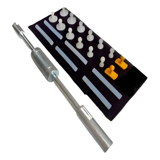 Kit Repuxadeira Martelinho Ouro Kit Americano Mandrakefix