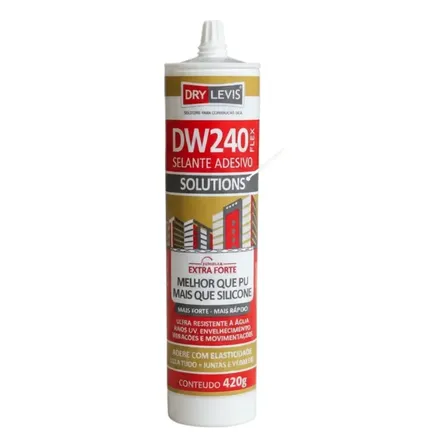 Selante Para Juntas Cimentícias Dw240 Flex 420g Cinza