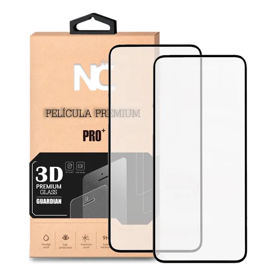 Em Dobro Película Anti Impacto Vidro 3d Para Moto G86