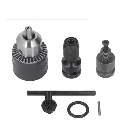Kit Mandril Haste Soquete Adaptador Chave Impacto 1/2 - 1/4