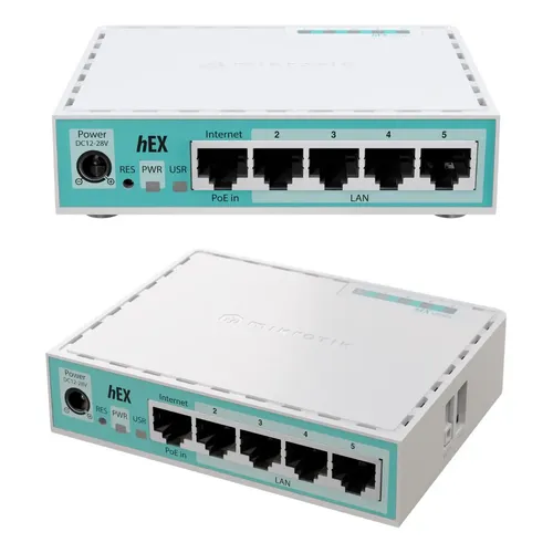 Roteador Mikrotik Hex Refresh L4 E50ug Substitui Rb750gr3