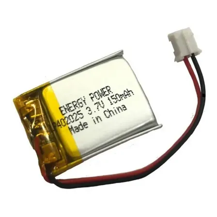 Bateria Li-po 3.7v 150mah Recarregável 27x20x4mm