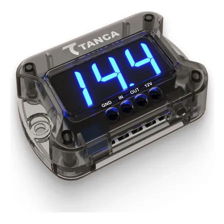 Voltimetro Digital Automotivo Tanca Safety 12v Para Som