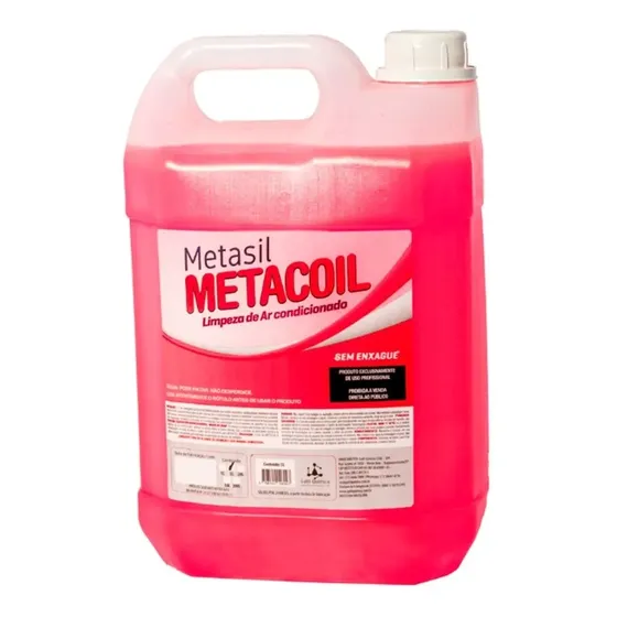 Metasil Metacoil Limpeza Ar Condicionado S/ Enxague 5 Litros