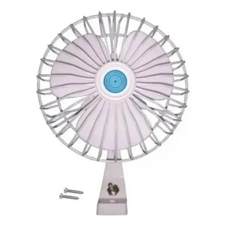 Ventilador Giratório Marinizado 12v Oscilante 6 Pol Lancha
