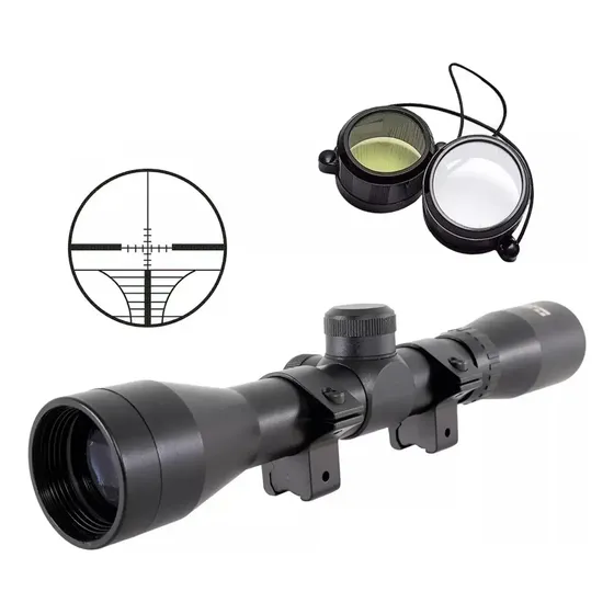 Luneta Para Espingarda Carabina Pressão Rossi 4x32
