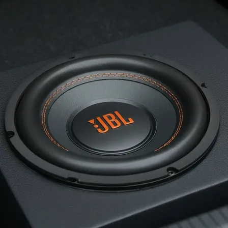 Caixa Slim Jbl 8pol Subwoofer 8swms Carro Multi System 200w