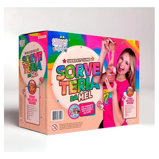 Sorveteria De Slime Da Mel - Super Kit