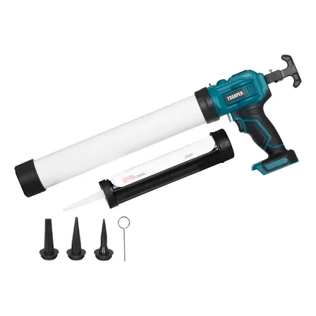 Aplicador De Silicone Pu Pistola Profissional Bateria 21v