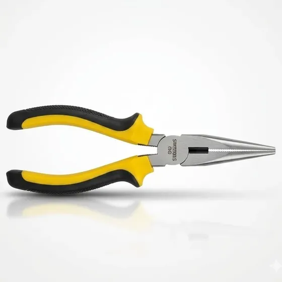 Alicate Punta Larga 6 Inch Mango Antideslizante Professional