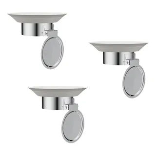 3x Dreno Encaixe De Ralo 10x10 Anti Odor Previne Insetos