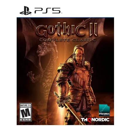 Jogo Gothic 2 Complete Classic Ps5 Midia Fisica