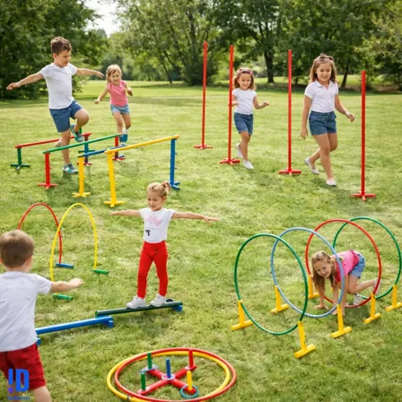 Linha Movimento N01 62 Peças Ginástica Atividade Física Kids