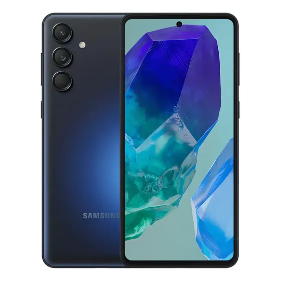 Samsung Galaxy M55 5G Dual SIM 256 GB Azul Escuro 8 GB RAM. (Novo com caixa aberta)