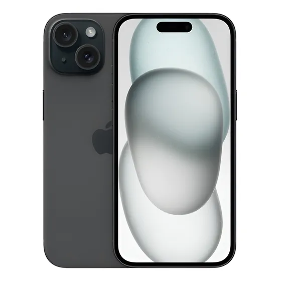 Apple iPhone 15 (128 GB) - Preto (Novo com caixa aberta)